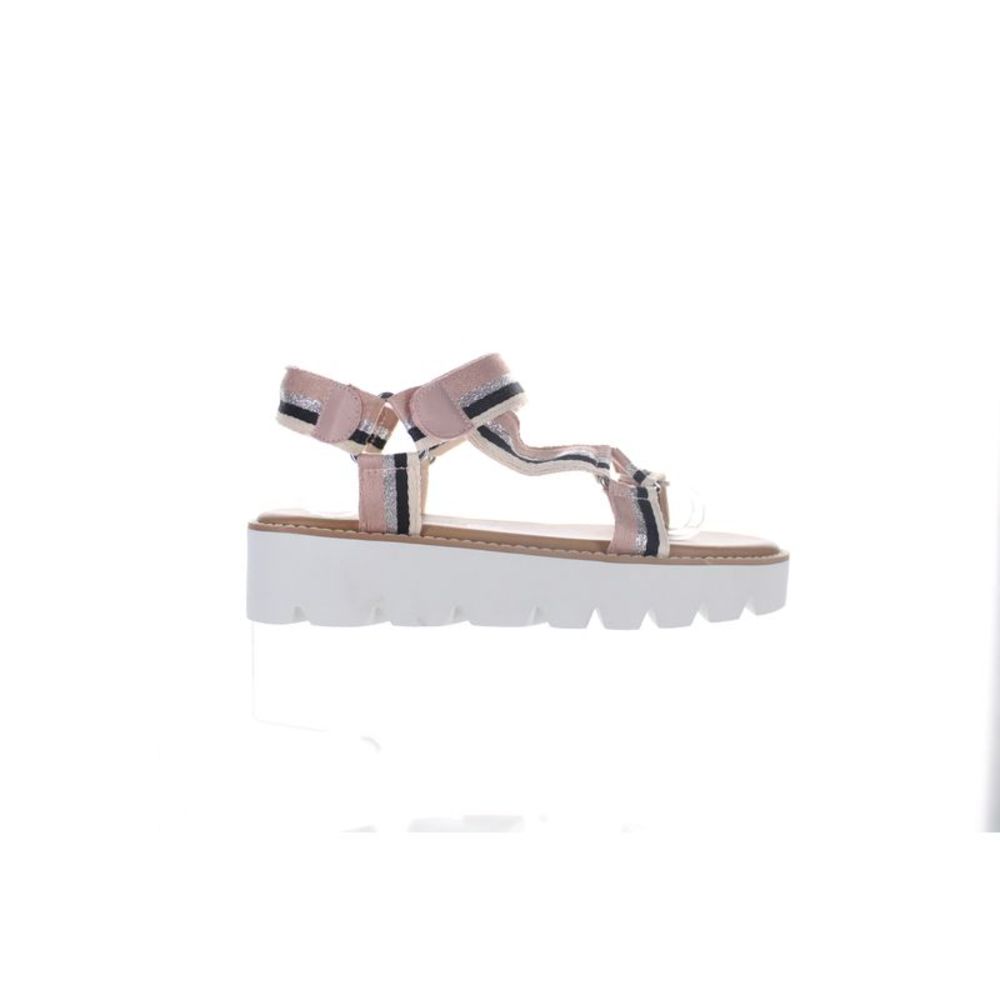 BC Footwear Womens Eye On The Prize Pink Ankle Strap 8 Medium